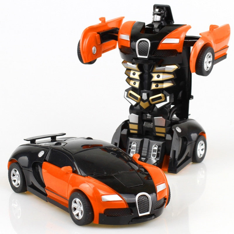 Deformation  Automatic Transform Robot Plastic Model Car