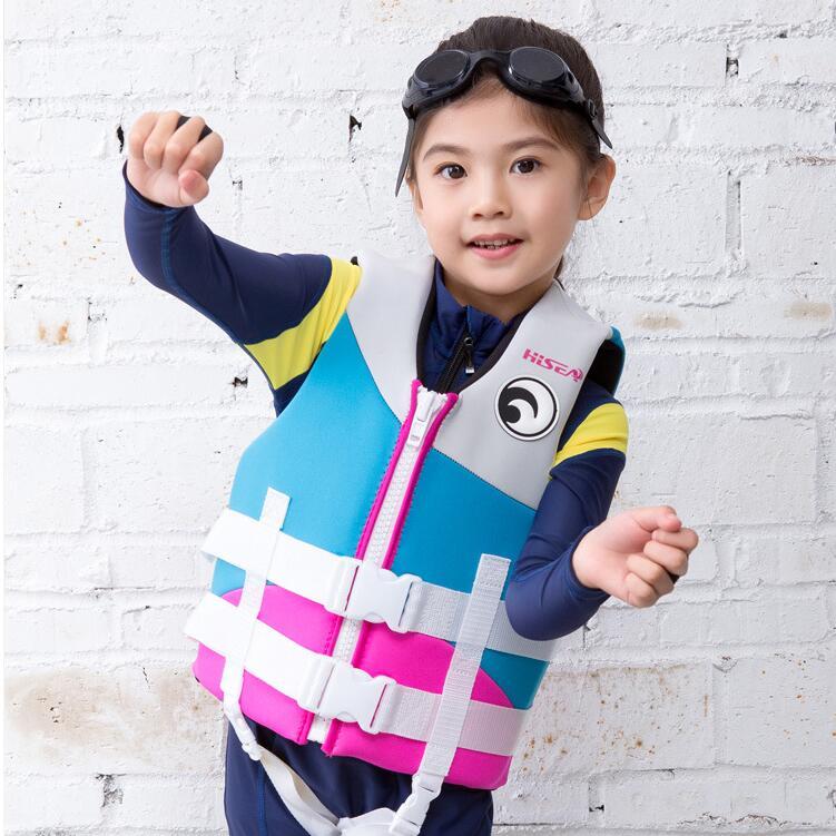 Kids Life Vest Neoprene Floating  Life Vest