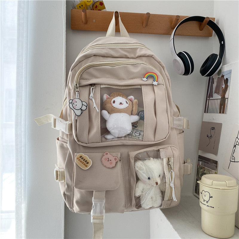 Teddy Bear Girl Backpack