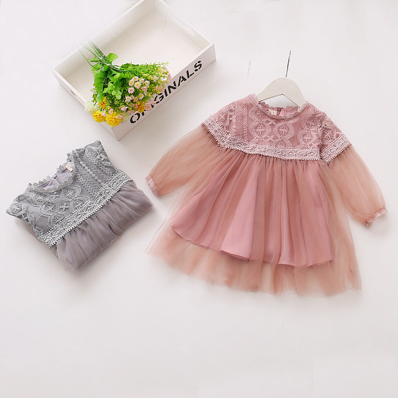 Summer Girl Princess Dress Mesh