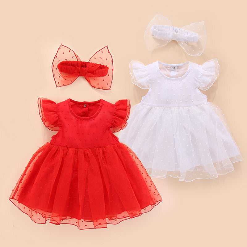 Baby Girl  Short Sleeve Dress
