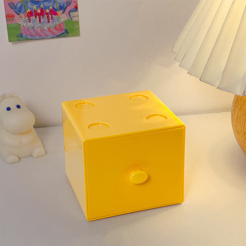 Candy Colored Building Block Storage Box