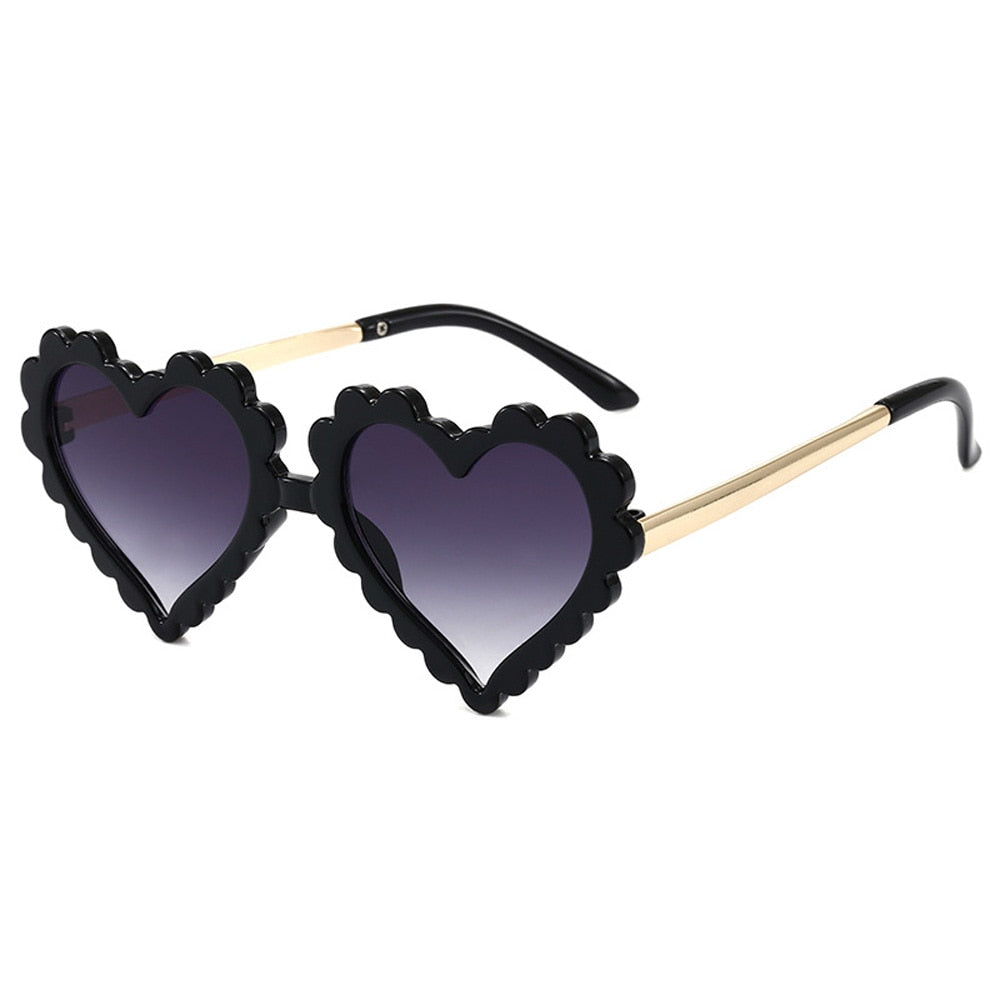 Heart Flower Sunglasses UV400 Protection