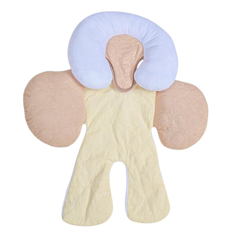 Protective Cotton Pad Two-sided Upholstered Child Safety Seat Cushion
