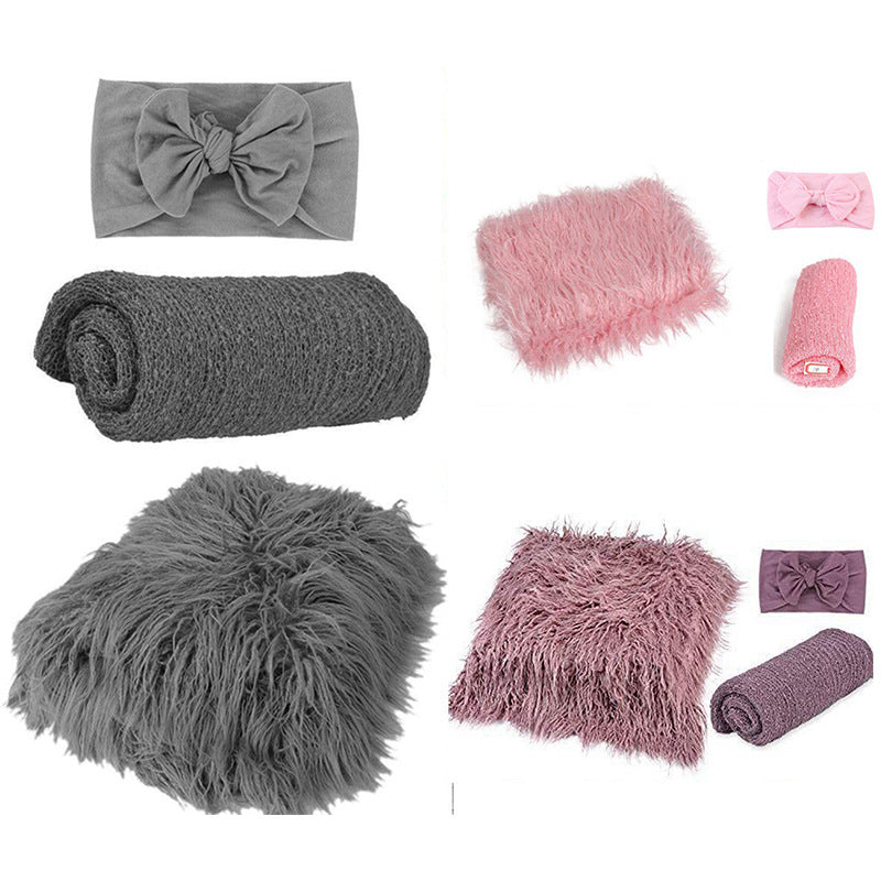 3pcs Baby Photography Props Headband Set