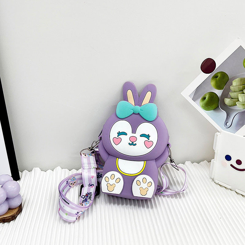 Cartoon Rabbit One-Shoulder Coin Purse