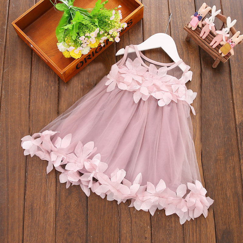 Baby Lace Shawl Flower dress