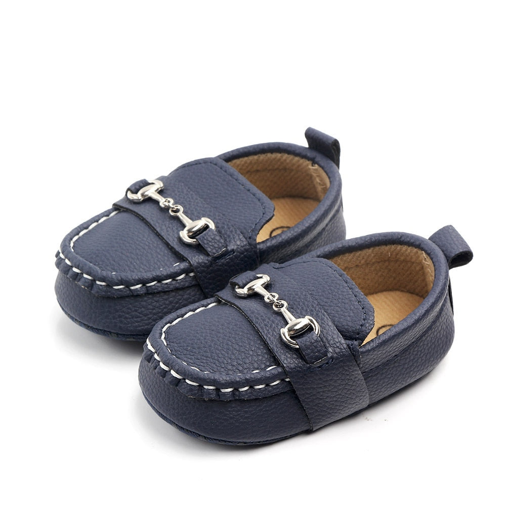 Leather baby boy shoes
