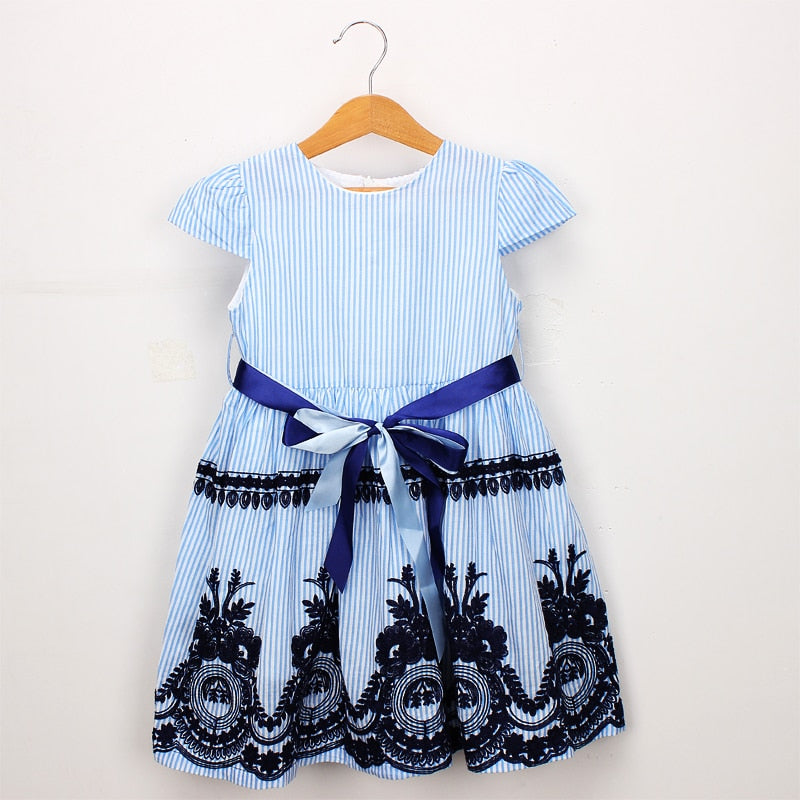 Hurave  striped embroidery  clothes