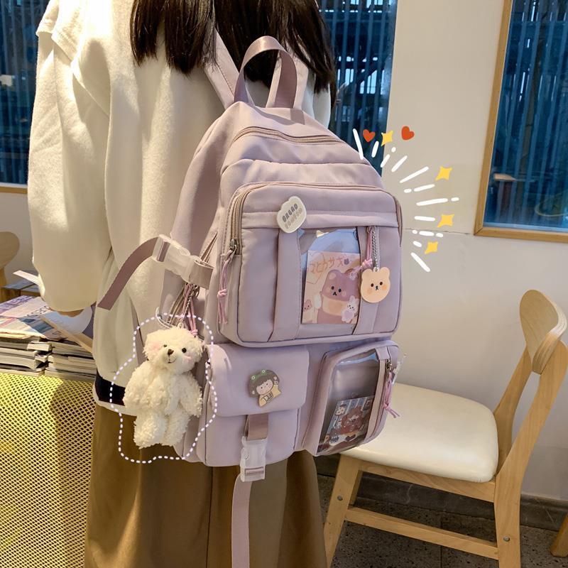 Teddy Bear Girl Backpack
