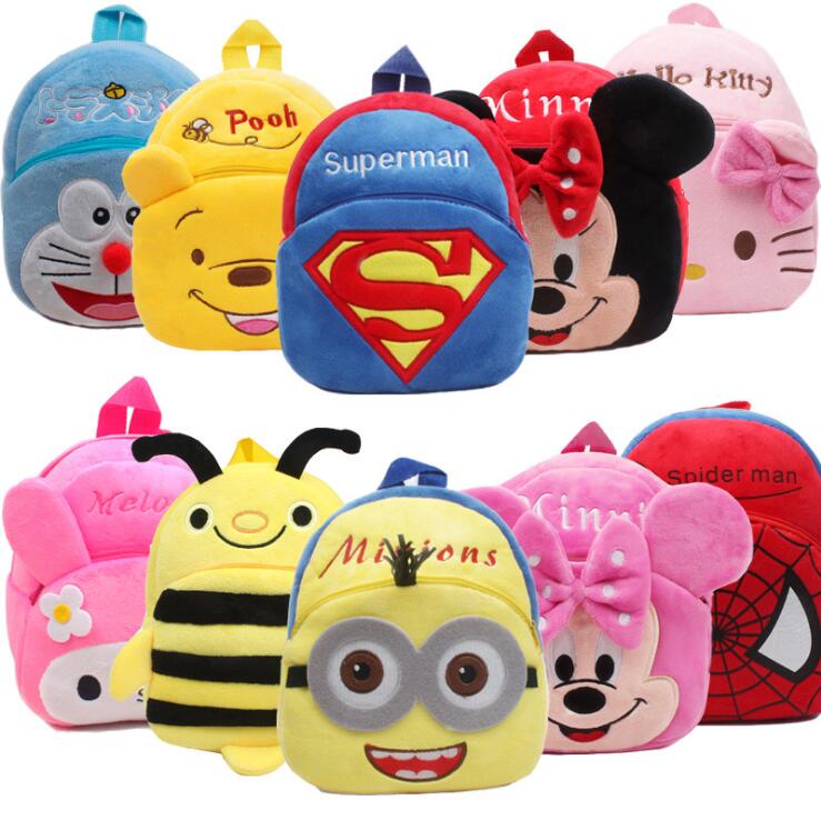 Cartoon Kindergarten Kids School Bags