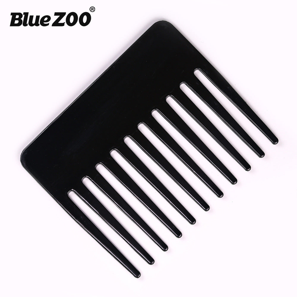 Single Side Short 2 Colors BlueZOO  Big Tooth Comb