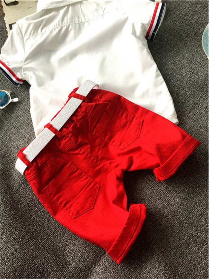 Baby Boys  T-Shirts+Shorts Pants