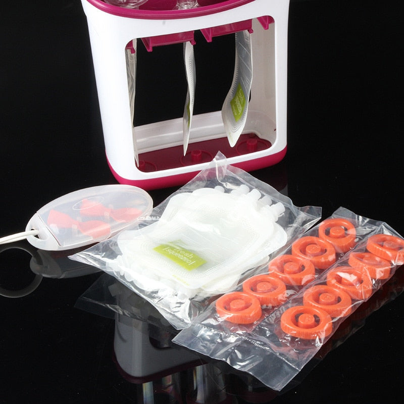 Squeeze  Baby Food Organization Storage Containers