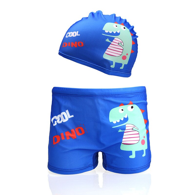 Baby Boy Swimming Trunks dinosaur fish Print Cartoon Bathing Suit