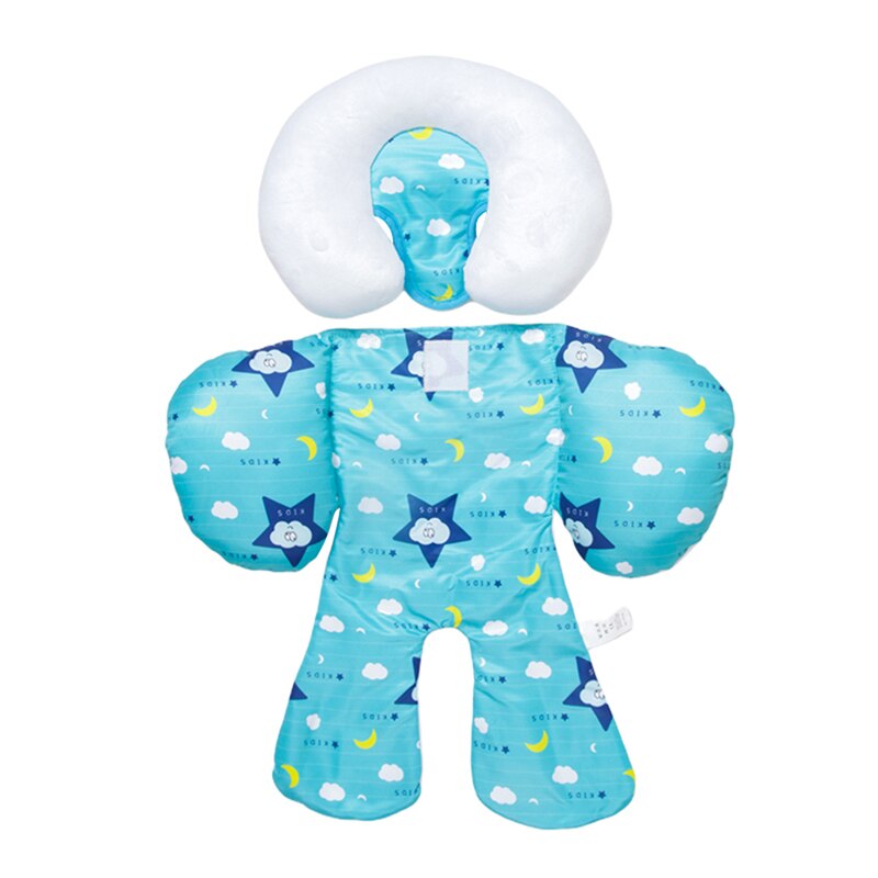 Protective Cotton Pad Two-sided Upholstered Child Safety Seat Cushion