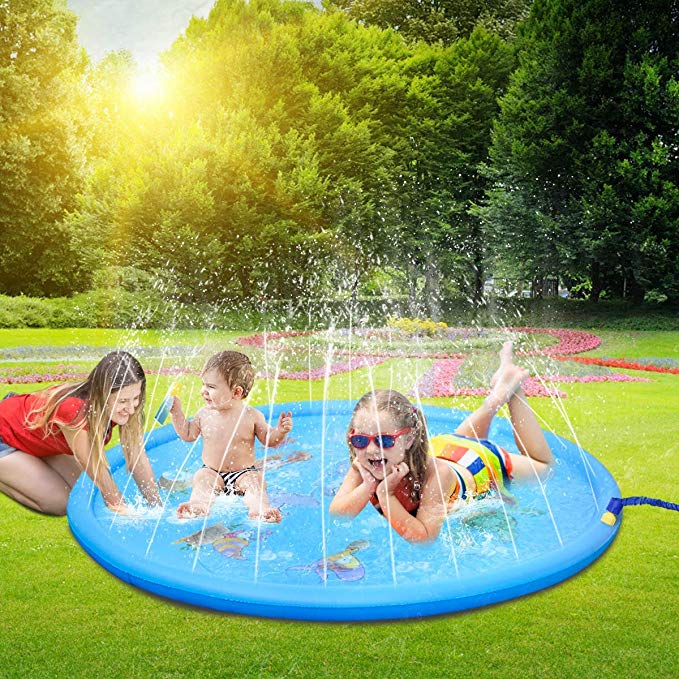Summer Children's Baby Play Water Mat Beach Games