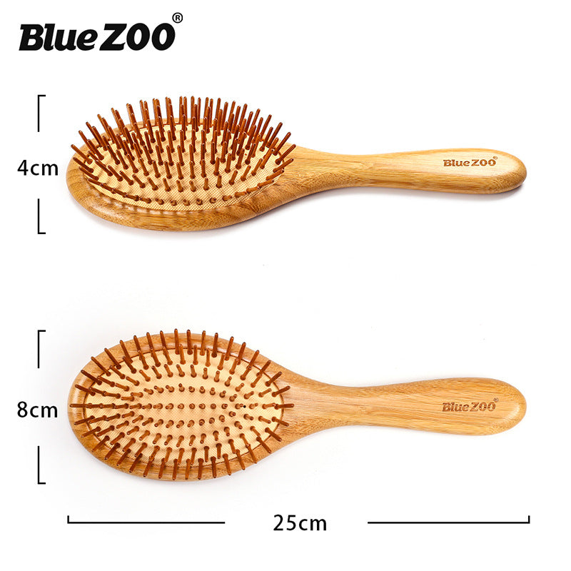 Pointed  Bamboo Bristle Needle Comb