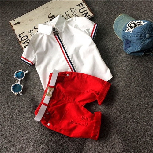 Baby Boys  T-Shirts+Shorts Pants