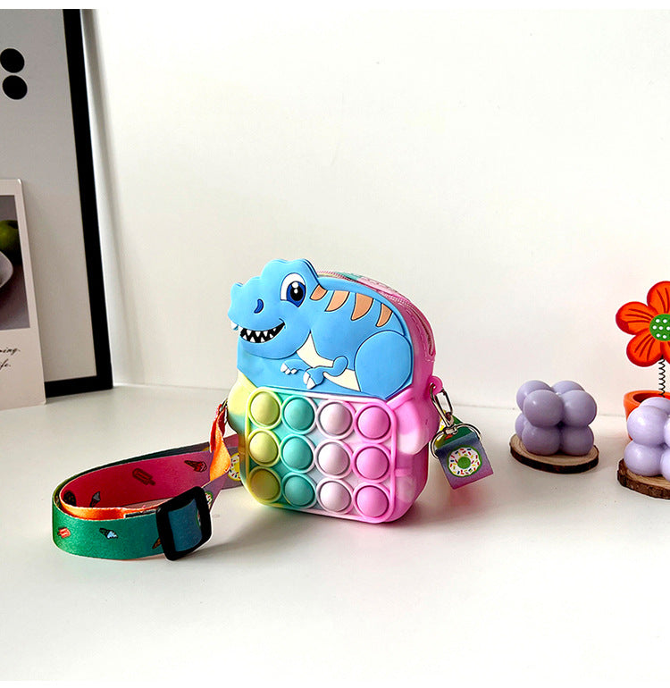 Animal Pioneer Silicone Bubble Crossbody  Bag