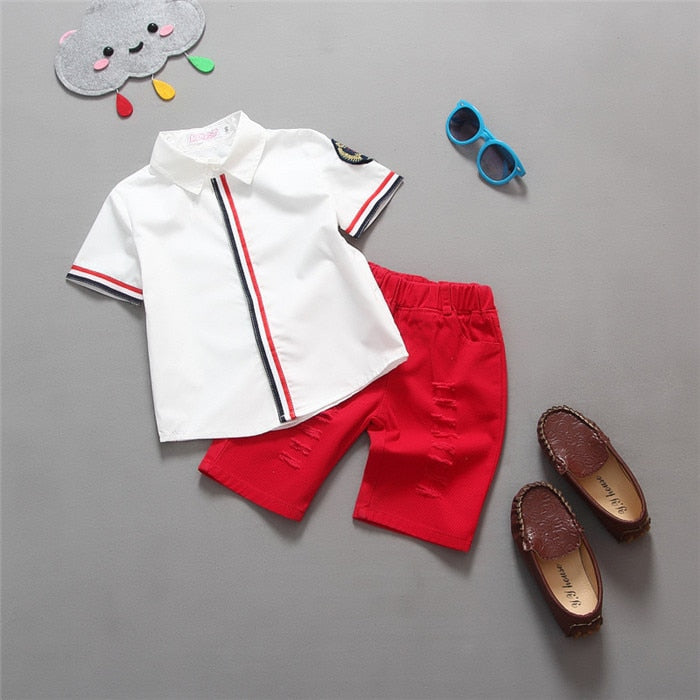 Baby Boys  T-Shirts+Shorts Pants