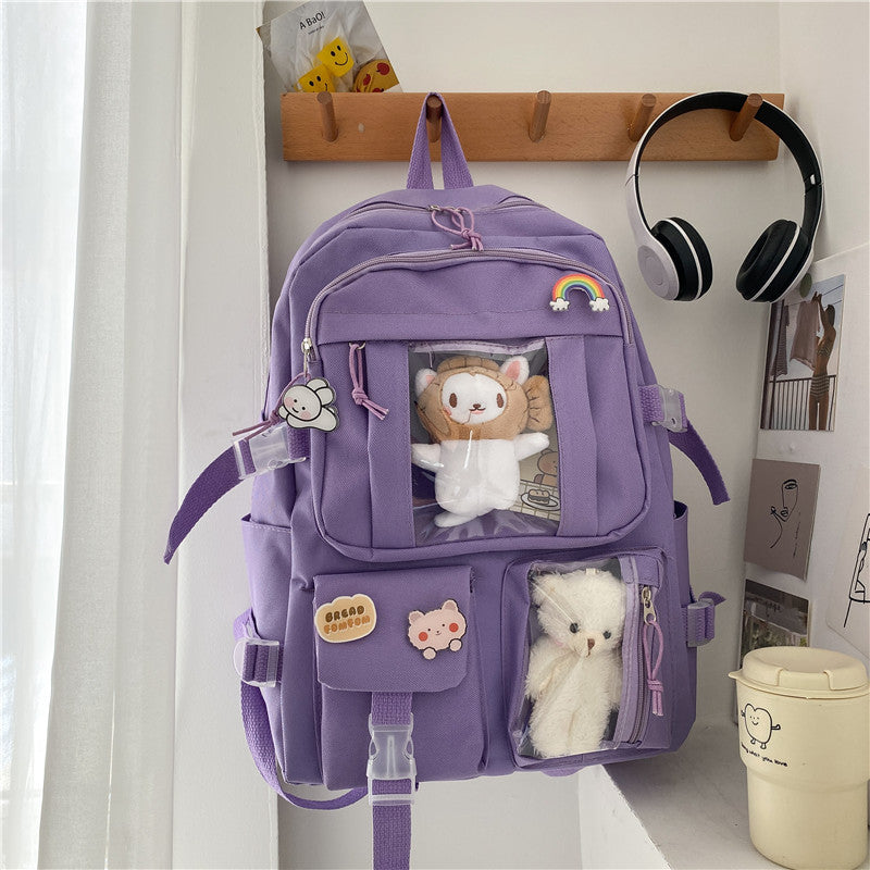Teddy Bear Girl Backpack