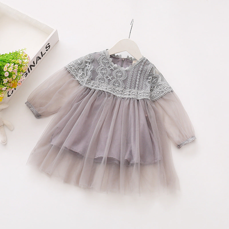 Summer Girl Princess Dress Mesh