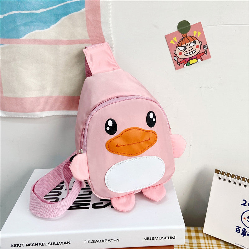 Cartoon Duck Kindergarten Baby Shoulder Bag