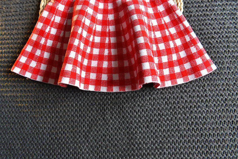 korean skirt + top 2 pcs set