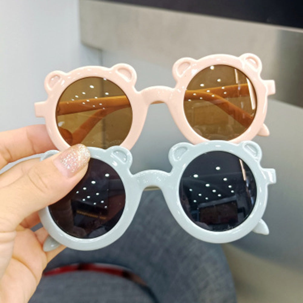 Cartoon Bear Shape Children Sunglasses