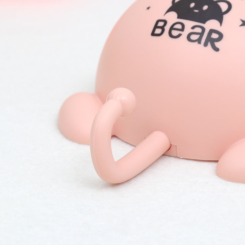 Multifunction Bear Toiletries Toothpaste Holder with Hook Bathroom Sets