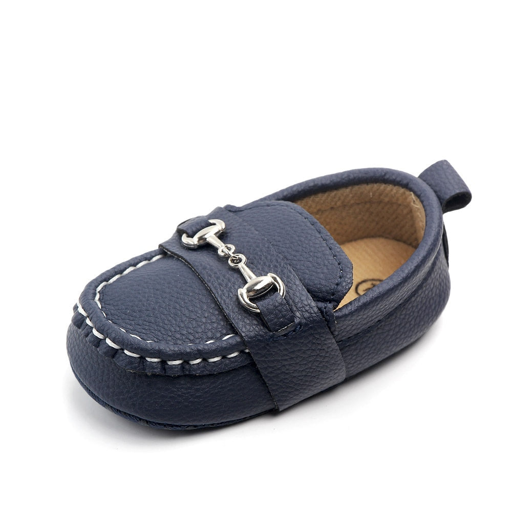 Leather baby boy shoes
