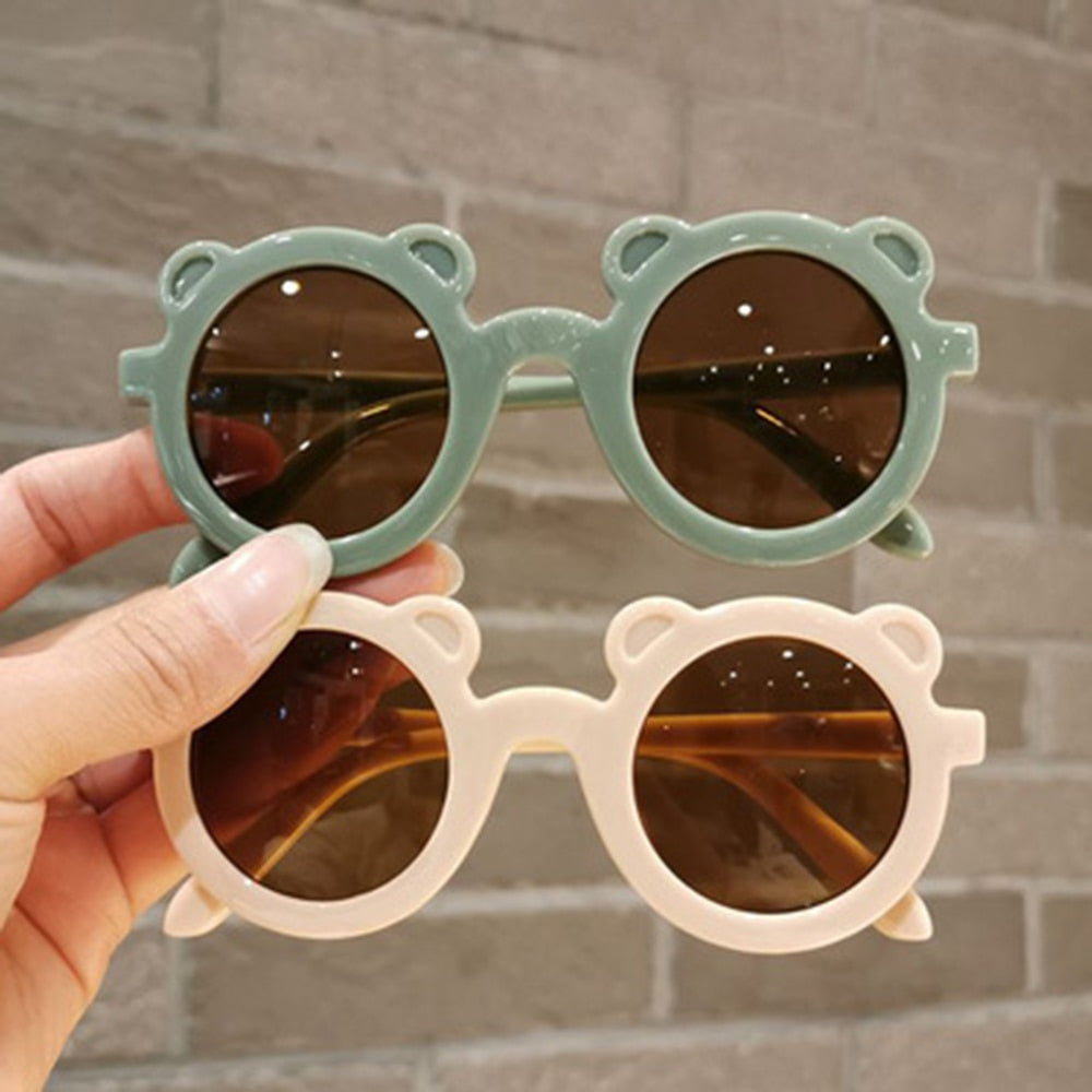 Cartoon Bear Shape Children Sunglasses