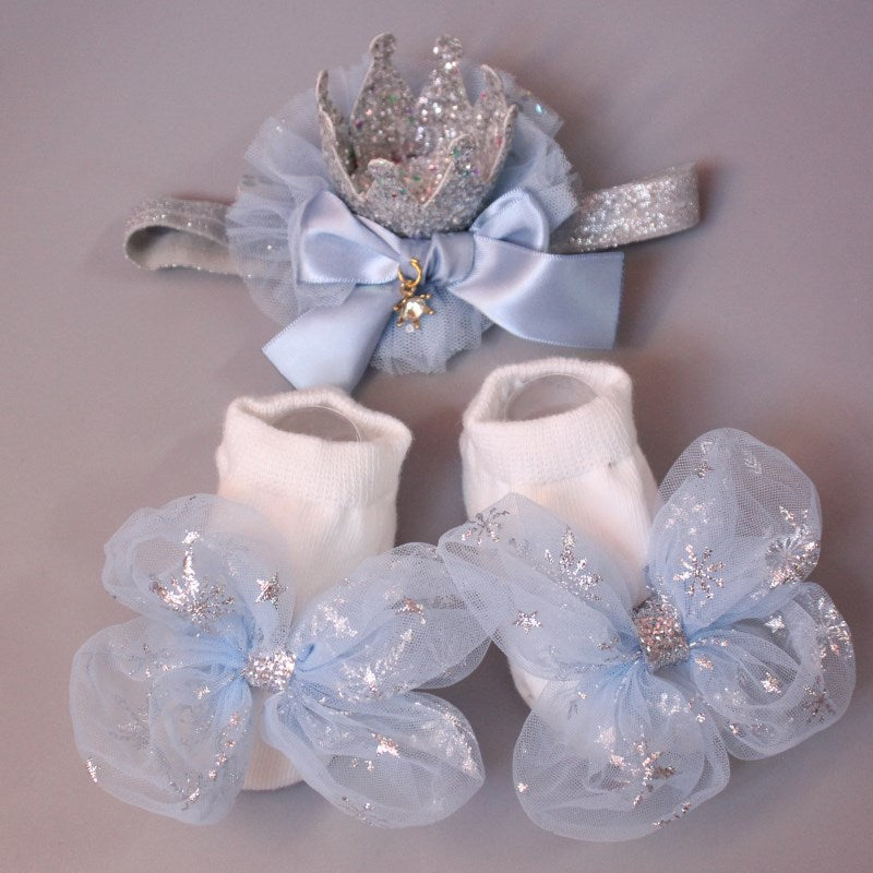 Cute  Children's Headwear Set Gift Box