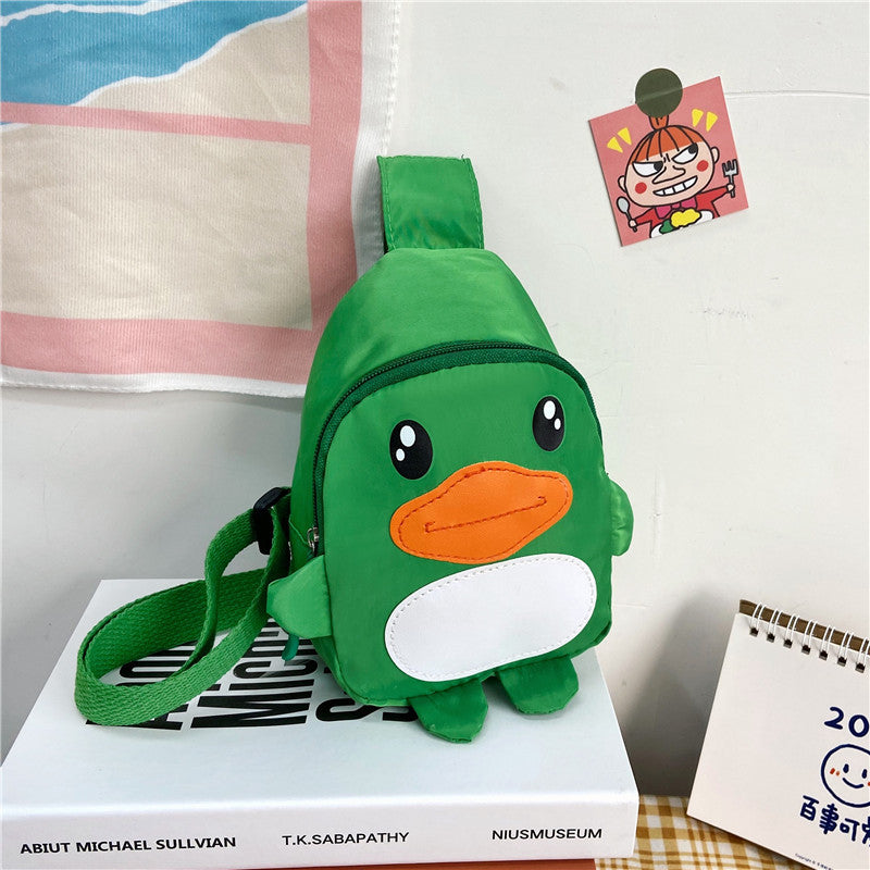Cartoon Duck Kindergarten Baby Shoulder Bag