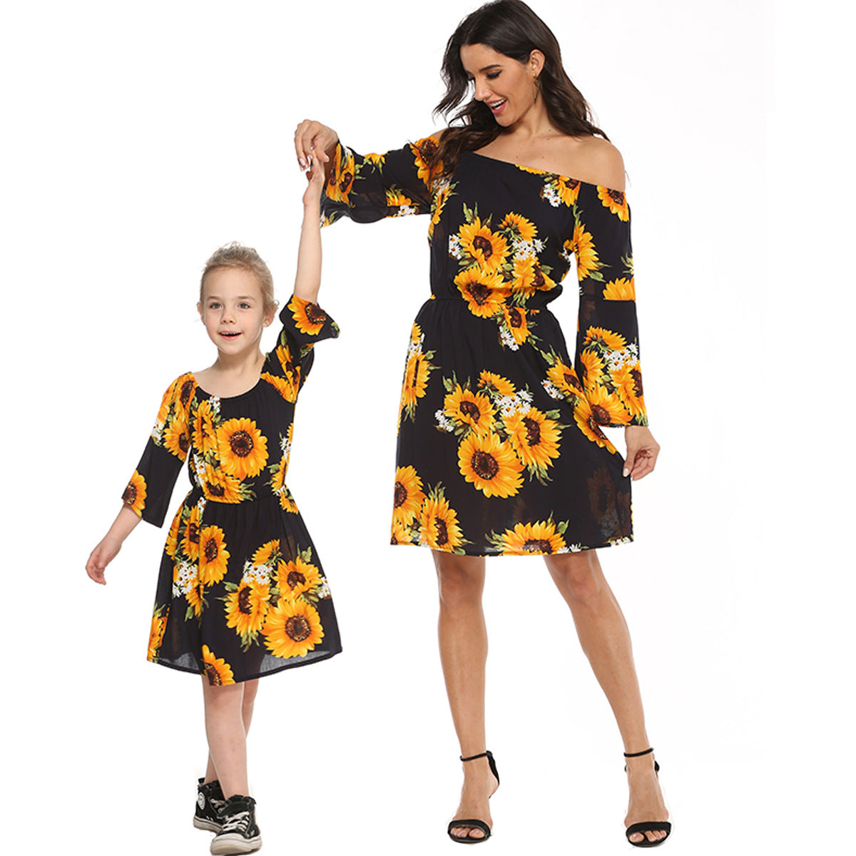 Mother And Child Wear Dress