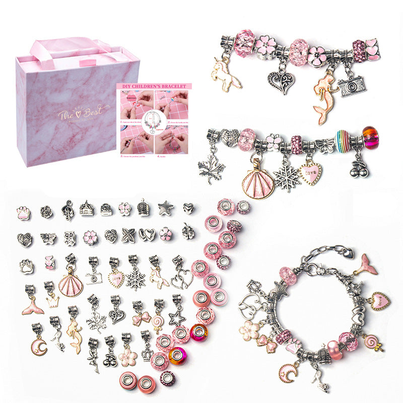 DIY Handmade Jewelry Children's Bracelet  Exquisite Gift Box