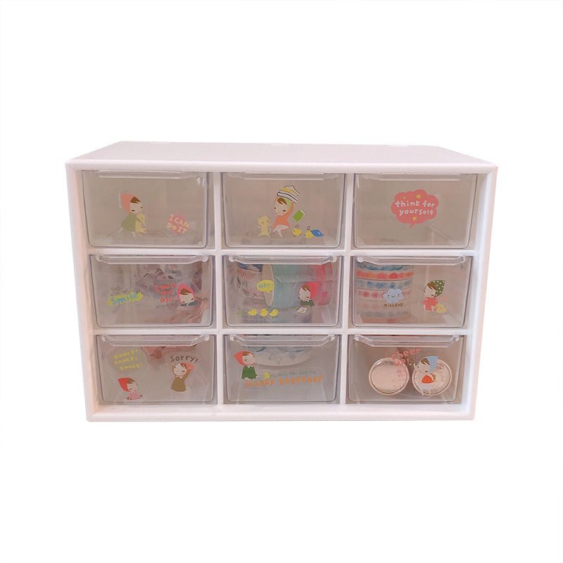 Cosmetics Drawer Storage Box / Sticker