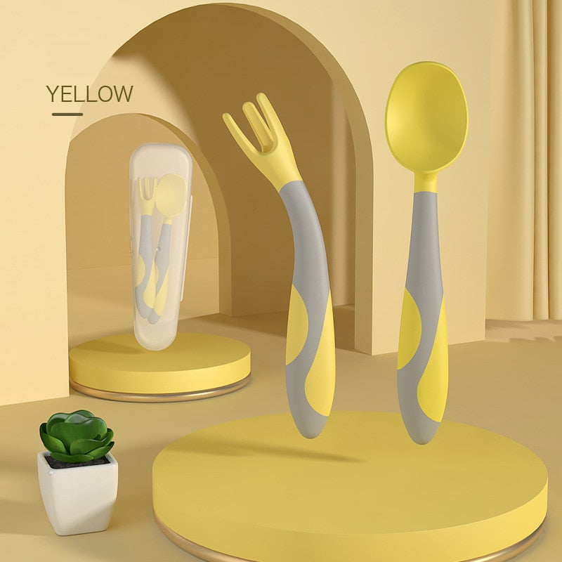 Bendable Baby Utensils Set