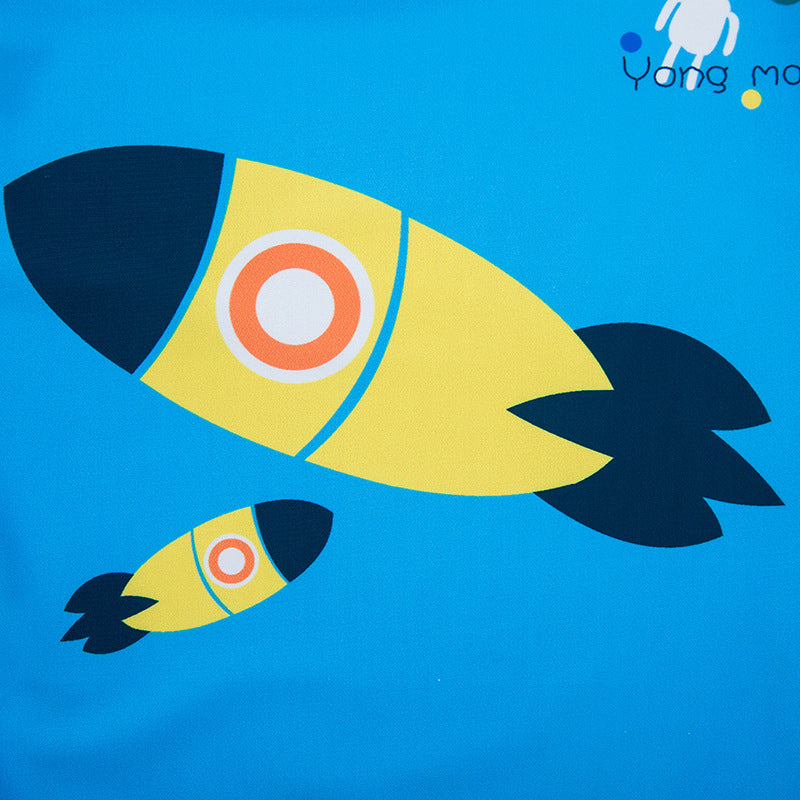 Three-Piece Boy Cartoon Swimming Set