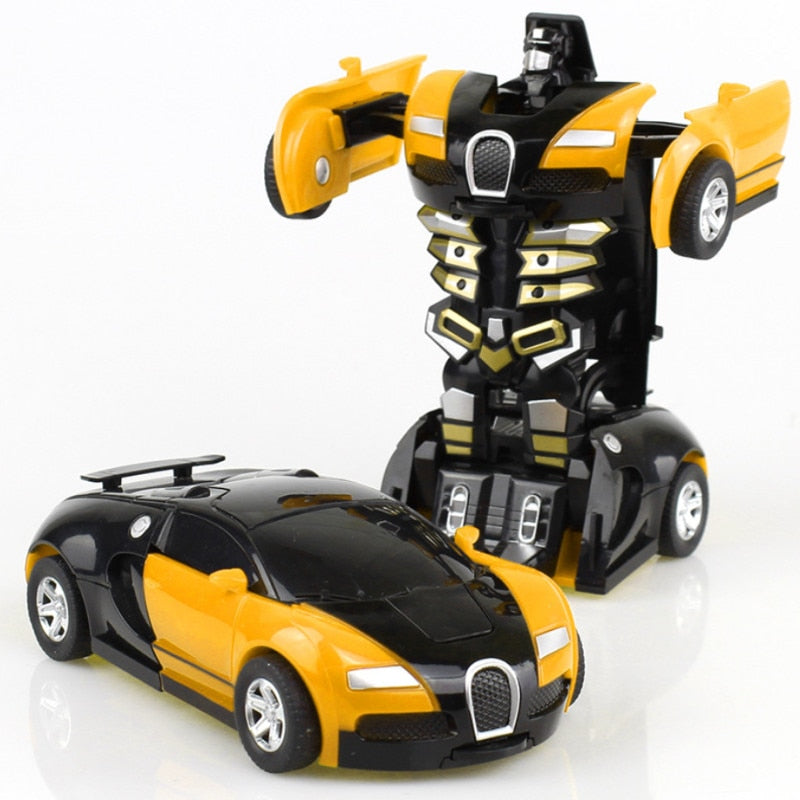 Deformation  Automatic Transform Robot Plastic Model Car