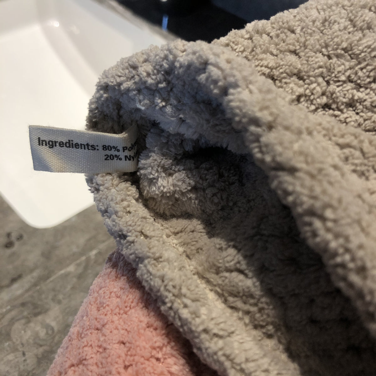 Grid Absorbent Combination Set Towel