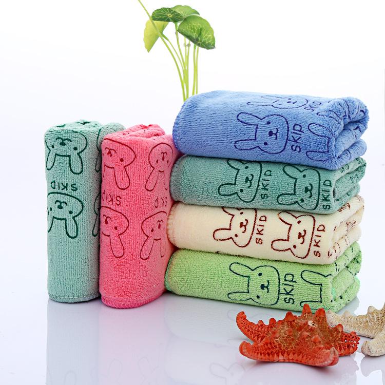 25*50cm Cute Baby Microfiber Absorbent  Beach Towel