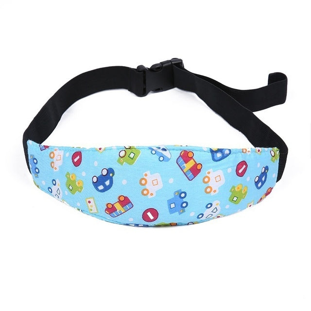 Adjustable Baby Head Support Fastening Pram Belt