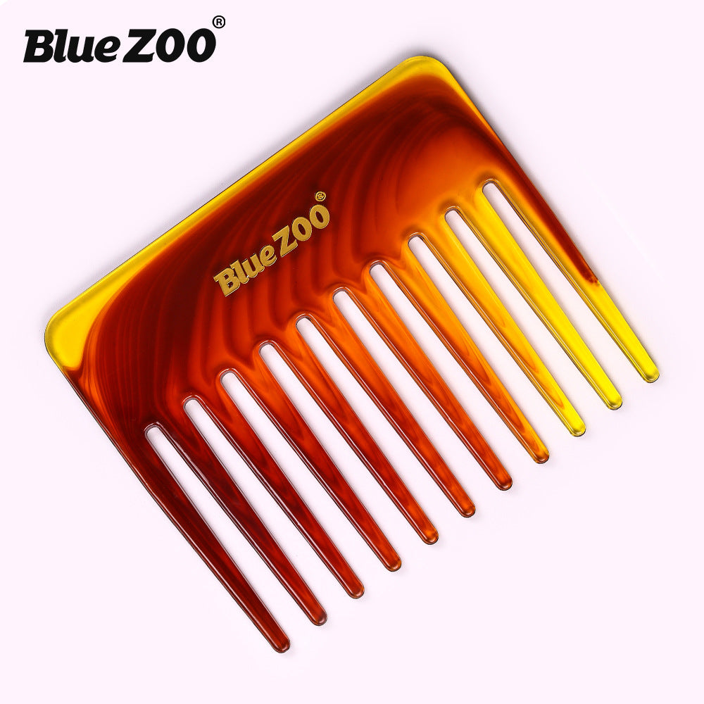 Single Side Short 2 Colors BlueZOO  Big Tooth Comb