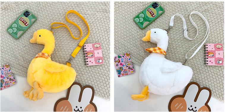 Goose Cartoon  Shoulder Bag