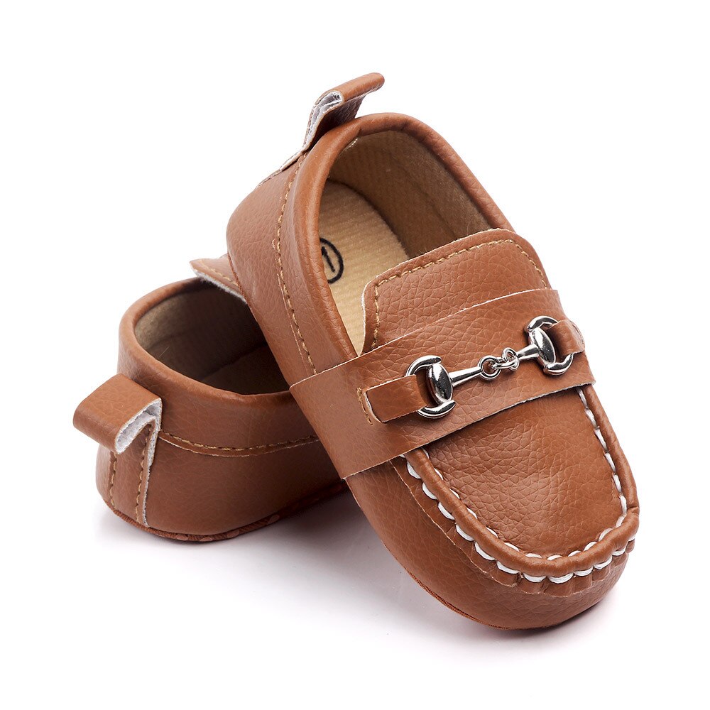 Leather baby boy shoes
