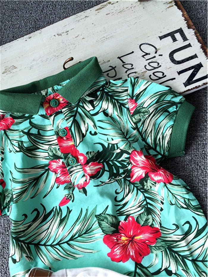 Baby Boys  T-Shirts+Shorts Pants