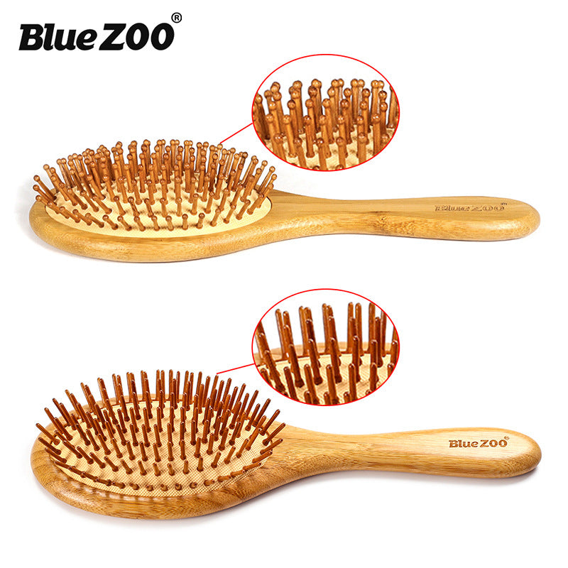 Pointed  Bamboo Bristle Needle Comb