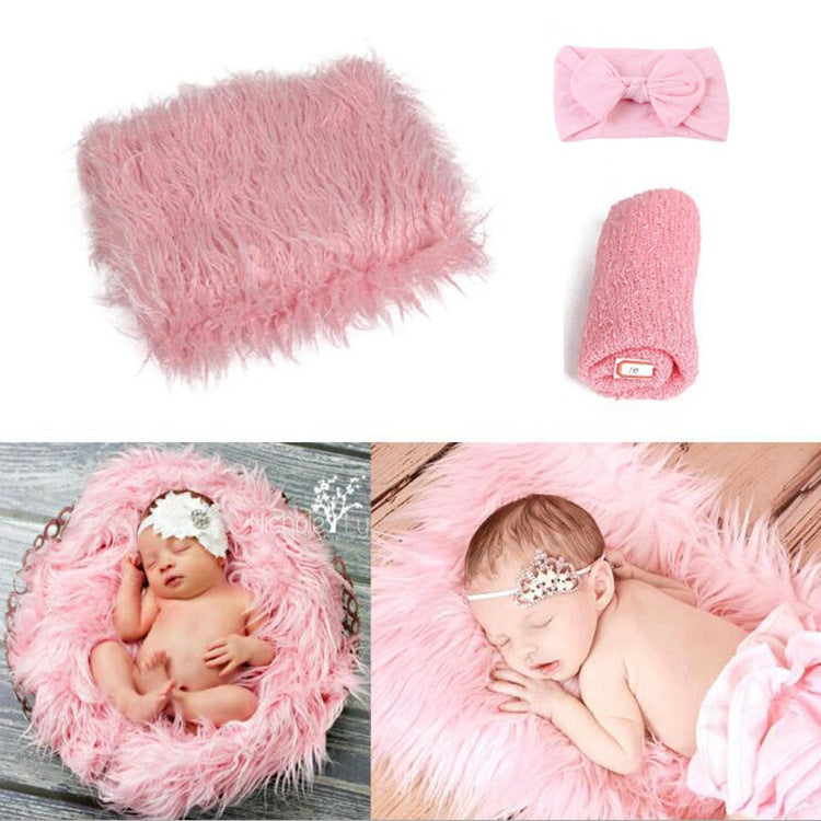 3pcs Baby Photography Props Headband Set